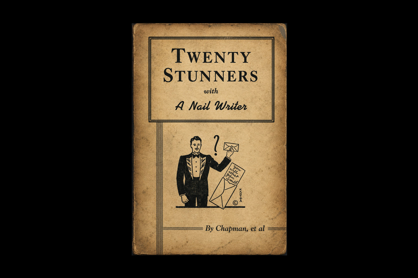 【日本語版PDF】Twenty Stunners with A nailWriter