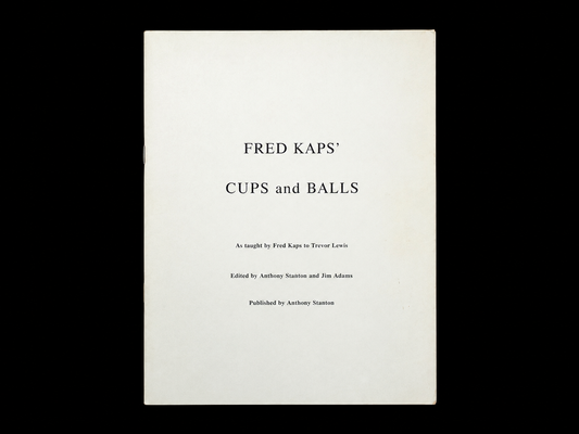 Fred Kaps' Cups and Balls (1995)